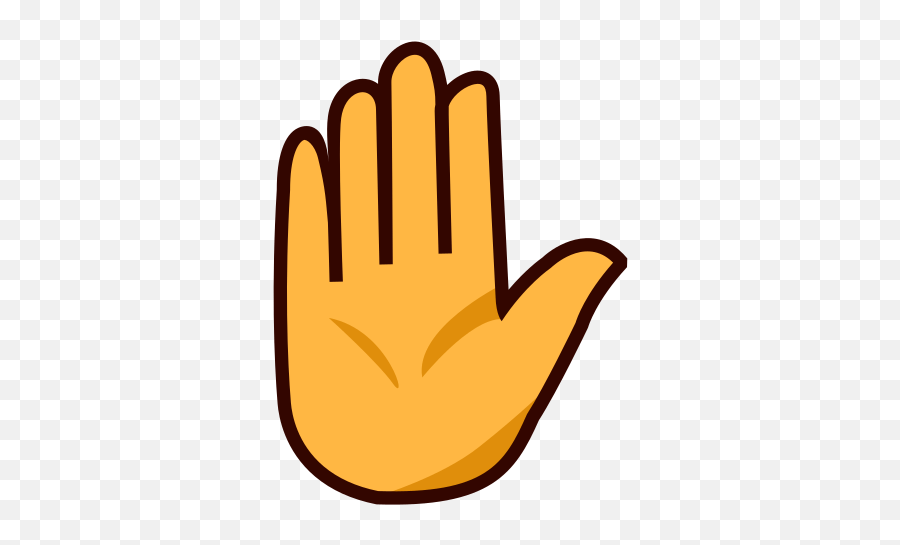 Raised Hand Id 7290 Emojicouk - Ashirwad Emoji In Whatsapp,Raised Hand Clipart