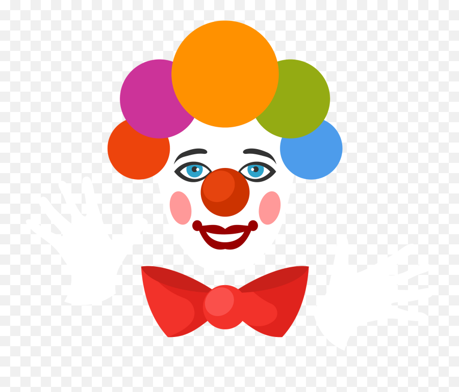 Circus Clown Clipart - Clown Clipart Emoji,Clown Clipart