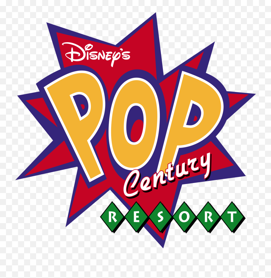 Disneys Pop Century Resort - Pop Century Resort Emoji,Disney World Logo