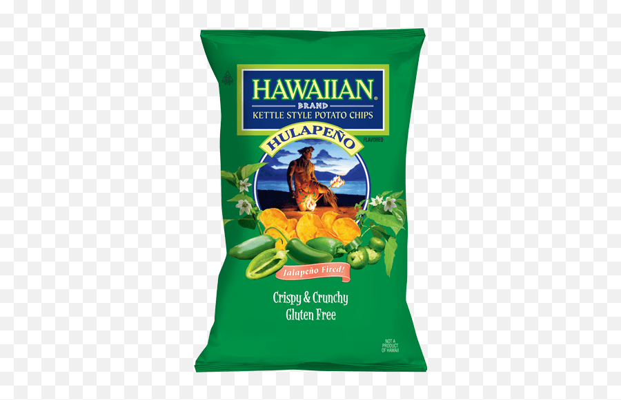 Hawaiian Brand Snacks Kettle Style Potato Chips U2013 Utz Emoji,Lays Chips Logo