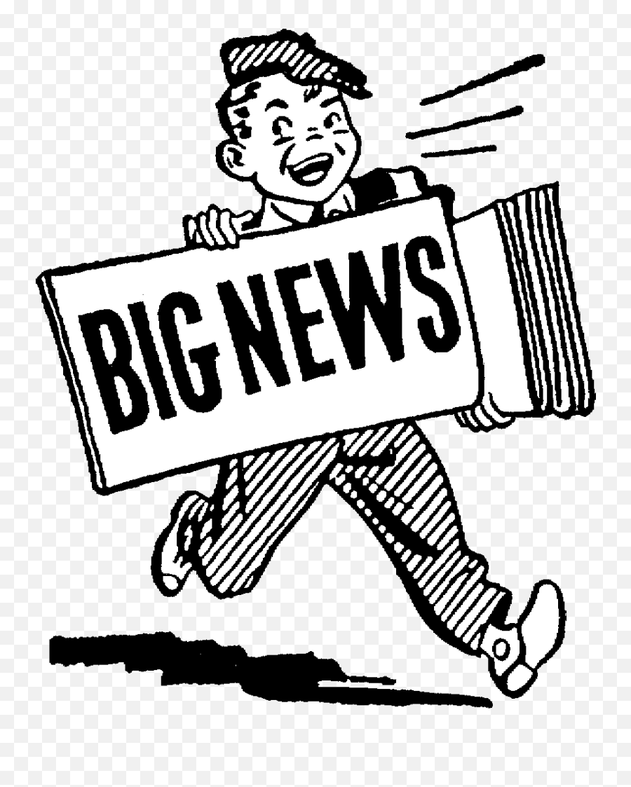 Library Of Extra Extra Read All About - Big News Coming Stay Tuned Emoji,Read Clipart