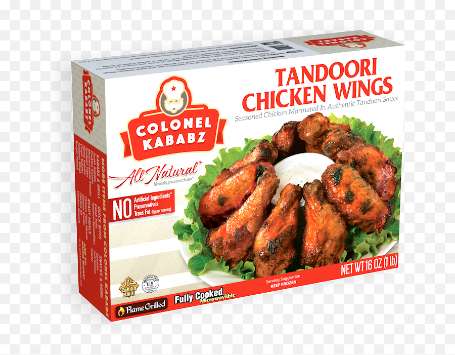 Tandoori Chicken Wings U2013 Colonel Kababz Emoji,Hot Wings Png