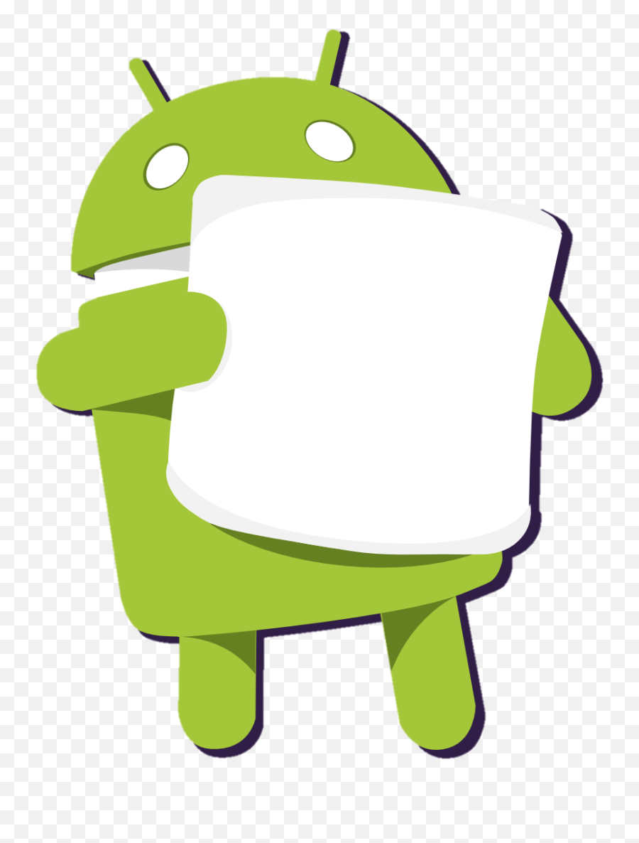 Android Marshmallow Icon Png Png Image - Fictional Character Emoji,Marshmallow Clipart