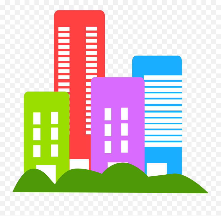 Sector - Buildings Clip Art Emoji,Agenda Clipart