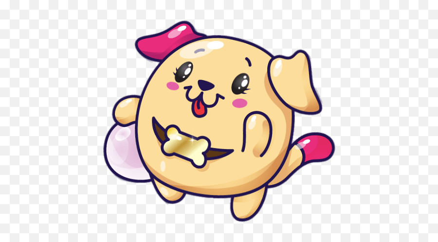 Pikmi Pop Bento The Golden Retriever Puppy Transparent Png - Pikmi Pops Character Dog Emoji,Golden Retriever Clipart