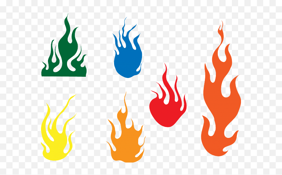 Download Free Vector Fire Png Png - Green Flame Emoji Png,Fire Vector Png