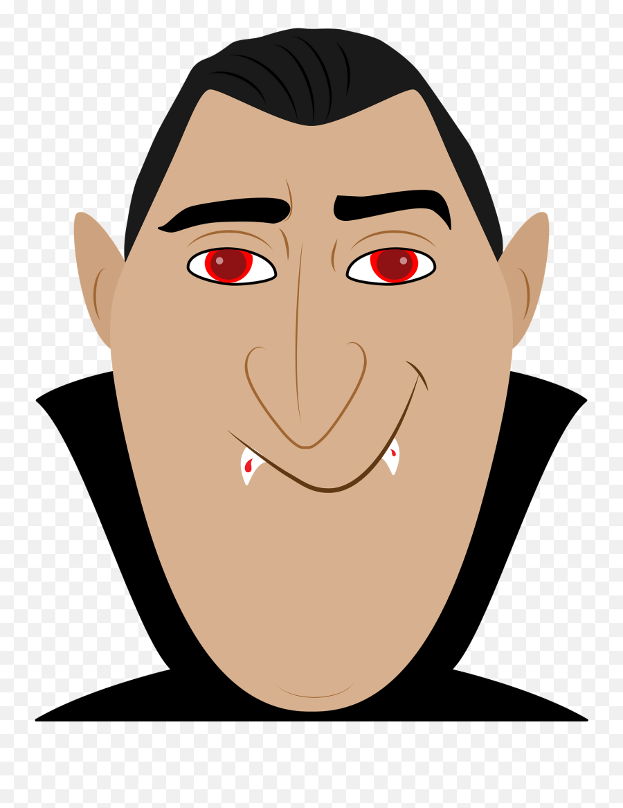 Dracula Face Clipart - Dracula Mask Printable Emoji,Dracula Png
