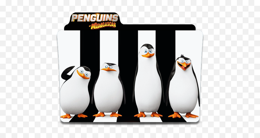 Penguins Of Madagascar Transparent Png Png Mart - Penguins Of Madagascar Folder Icon Emoji,Penguin Transparent Background