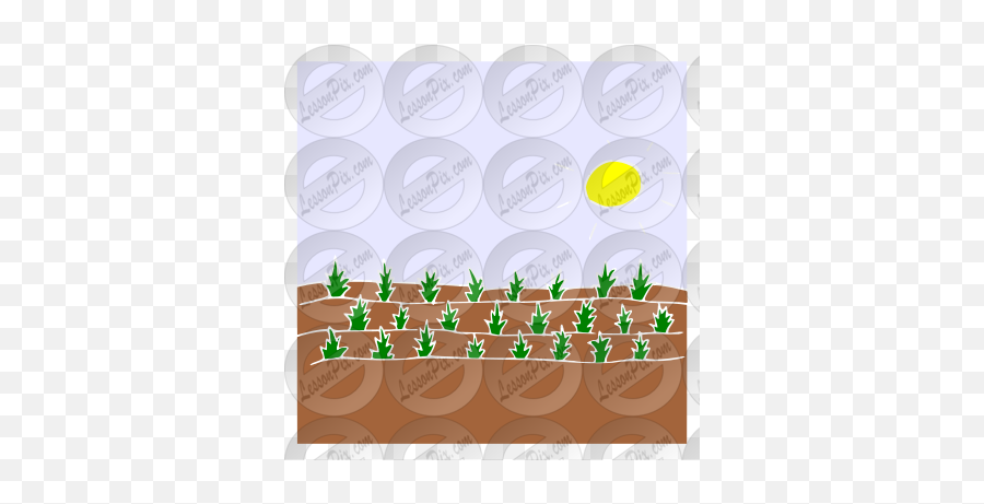 Crops Stencil For Classroom Therapy - Soil Emoji,Crops Clipart