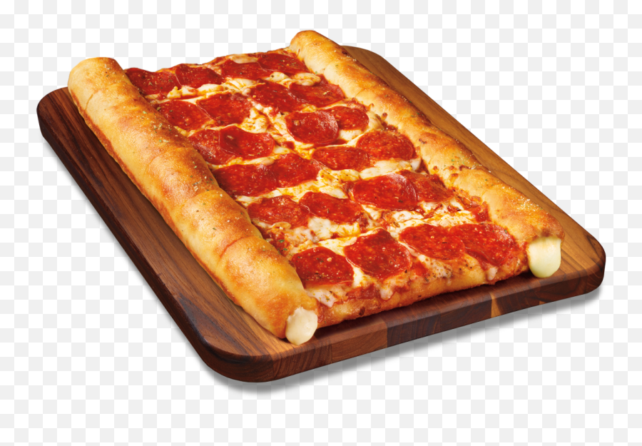 Download Deep Dish Pepperoni Pizza With Mozzarella Stuffed Emoji,Cici's Pizza Logo