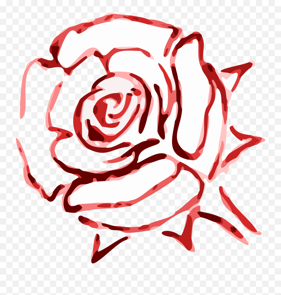 Rose Clipart I2clipart - Royalty Free Public Domain Clipart Outline Of Red Roses Emoji,Rose Clipart