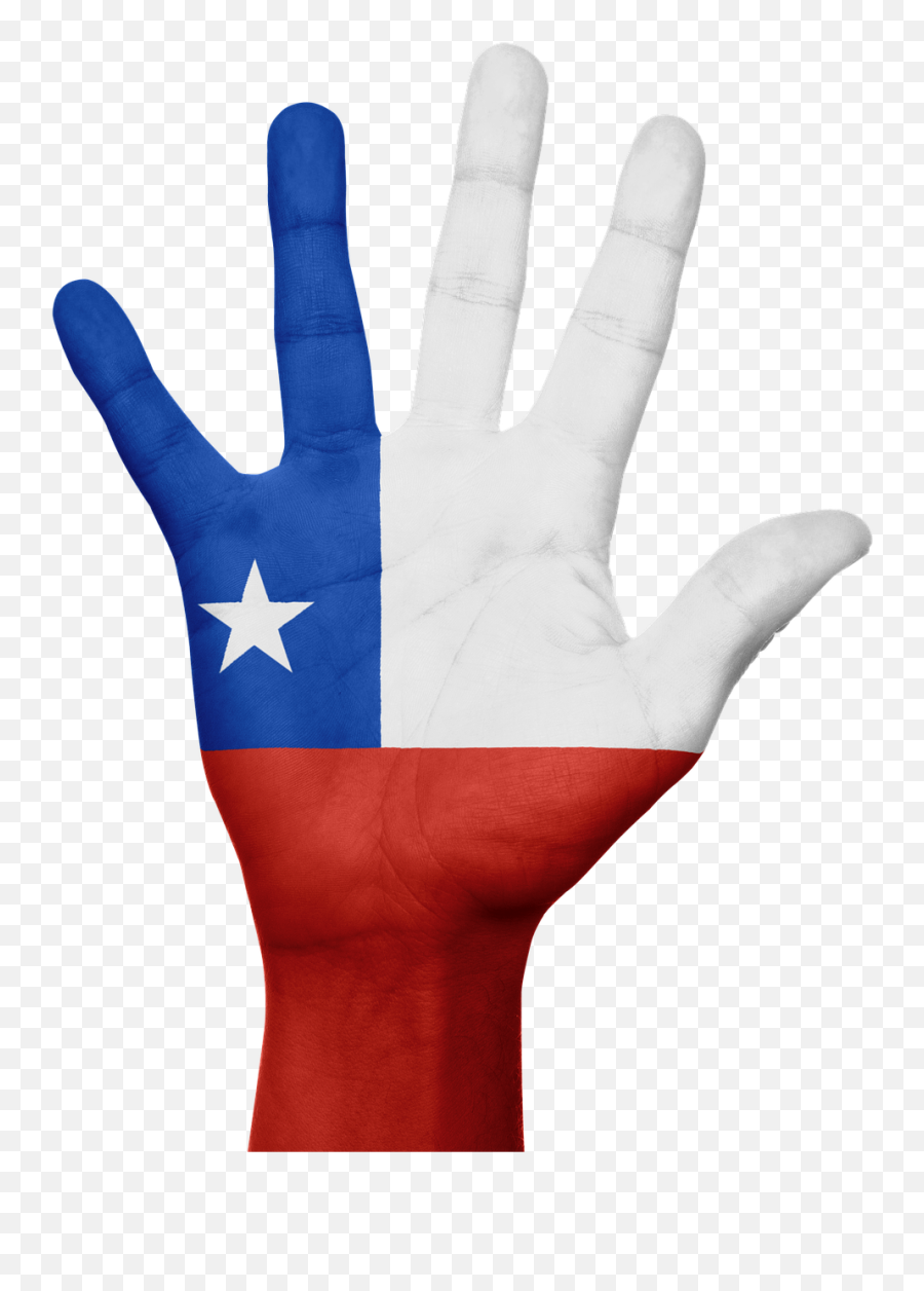 Chile Flag Hand National Png Emoji,Chile Flag Png