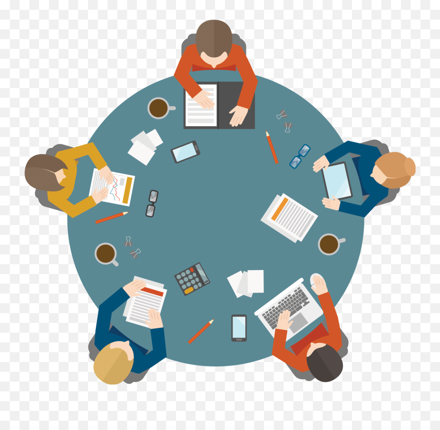 Search For - Round Table Meeting Png 1690x1579 Png Emoji,Business Meeting Clipart