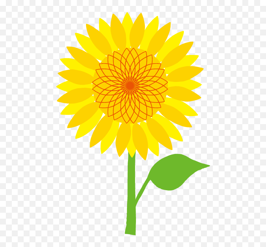 Download Common Sunflower Scalable Vector Graphics Clip Art Emoji,Sunflower Vector Png