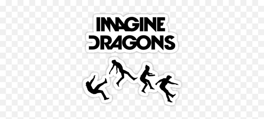 Tumblr Overlays Overlay Sticker - Sticker De Imagine Dragon Emoji,Imagine Dragons Logo