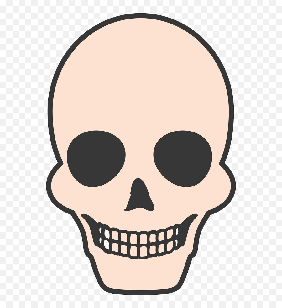Death Skull Clipart Transparent - Creepy Emoji,Skull Clipart