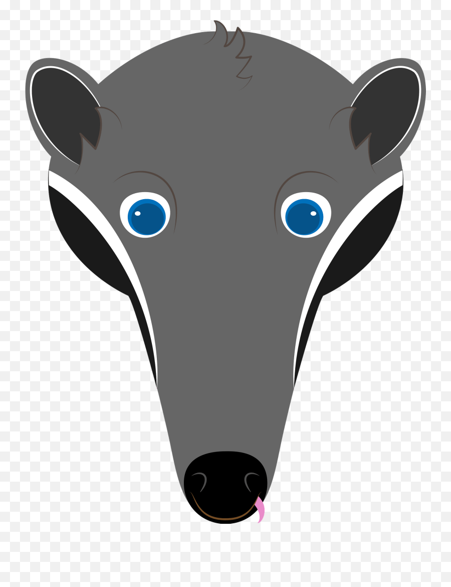 Anteater Face Clipart Free Download Transparent Png - Anteater Face Clipart Emoji,Cow Face Clipart