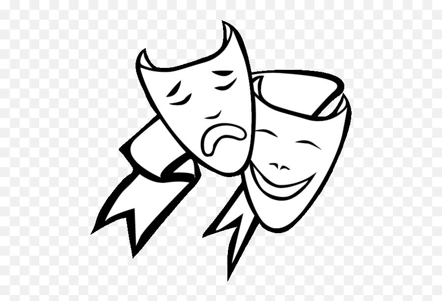 Free Printable Drama Masks - Clipart Best Drama Simple Drawing Emoji,Drama Clipart