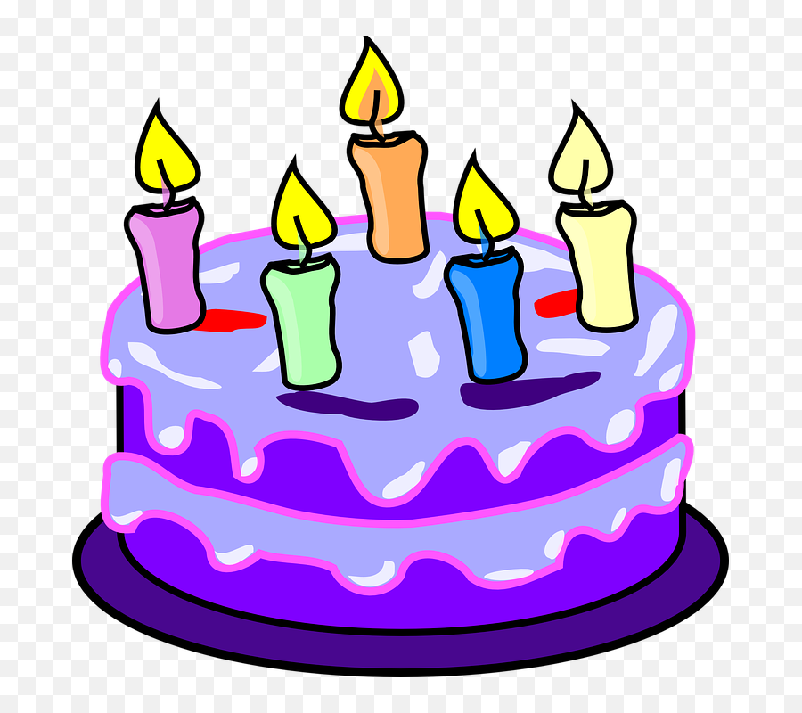 Free Clipart Birthday Cake Picture - Clipart Of Birthday Cake Emoji,Birthday Cake Clipart