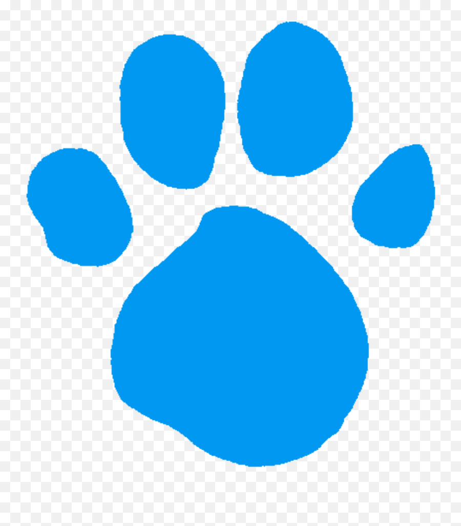 Blues Clues Paw Print - Transparent Blues Clues Paw Print Emoji,Blue's Clues Logo