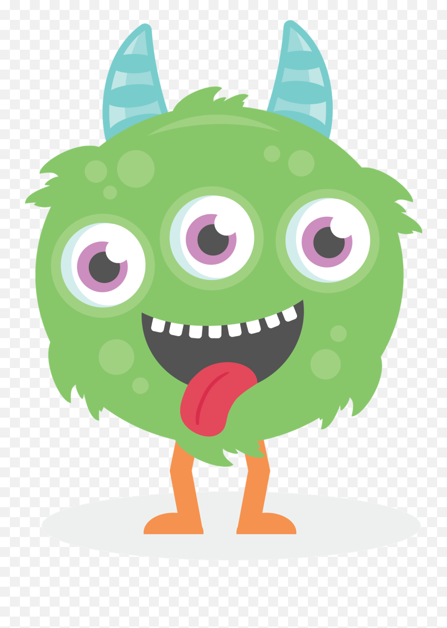 Monster Clipart Transparent Background - Cute Monster Png Emoji,Monster Clipart