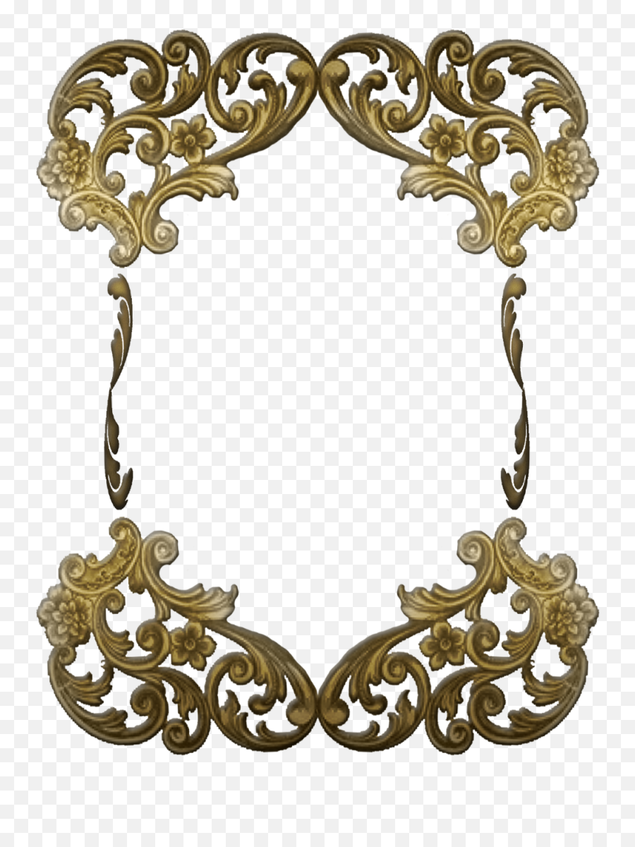 Free Ornate Victorian Frame - Victorian Vintage Frame Png Emoji,Ornate Frame Png