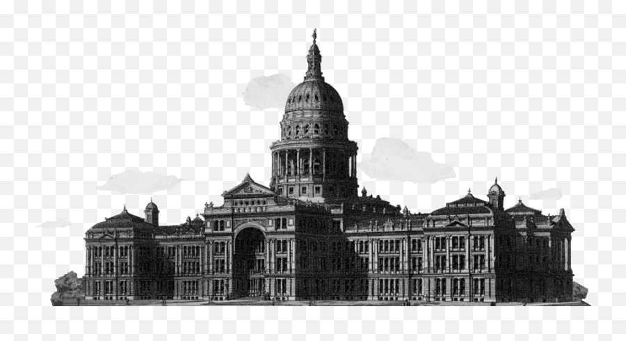 Download Texas State Capitol - Texas State Capitol Logo Png Texas Capitol Building Png Emoji,Capitol Building Png