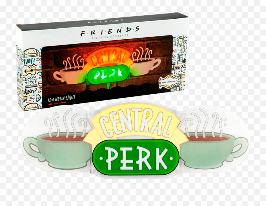 Friends Central Perk Neon Light - Friends Central Perk Neon Light Emoji,Neon Light Png