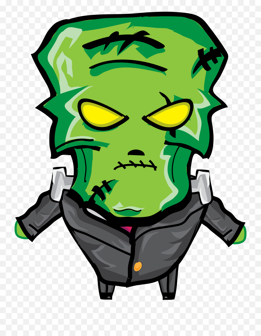 Openclipart - Character Png Vector Game Emoji,Frankenstein Clipart