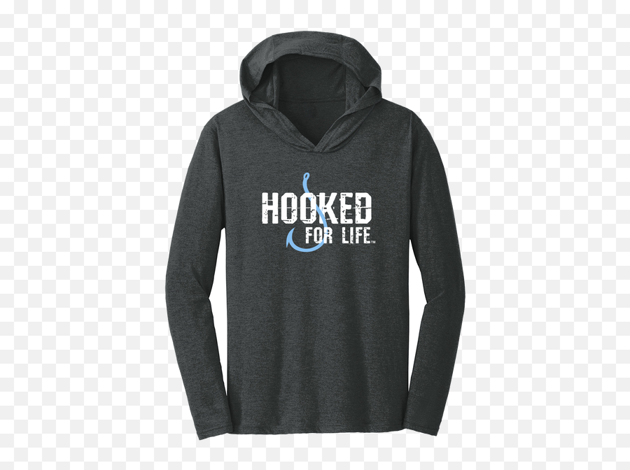 Hook Logo Unisex Tri - Blend Hood Hooded Emoji,Hood Logo