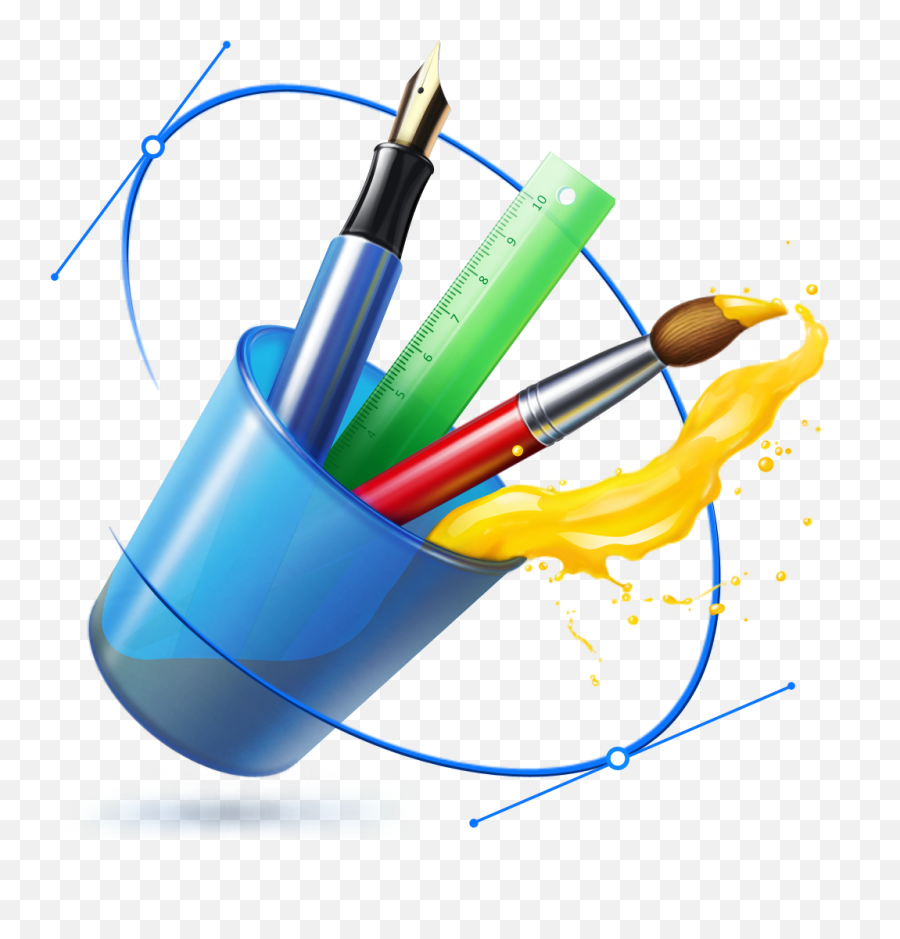 Drawing Brush Logo Png - Graphic Designs Software Icons Emoji,Brush Logo