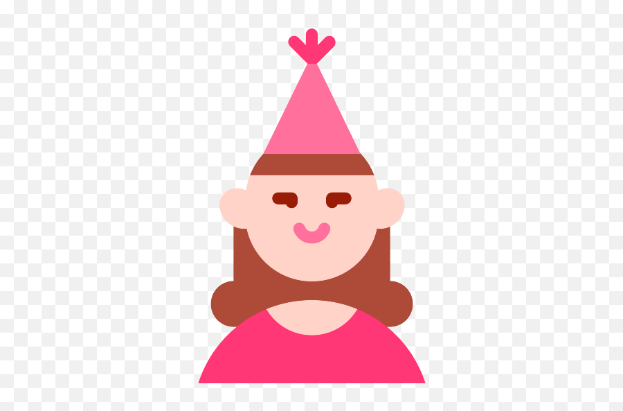 Birthday Girl Vector Svg Icon 4 - Png Repo Free Png Icons Emoji,Party Girl Png