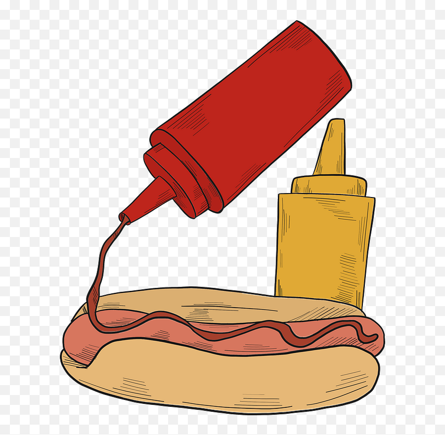 Hot Dog Clipart - Saveloy Emoji,Hot Dog Clipart