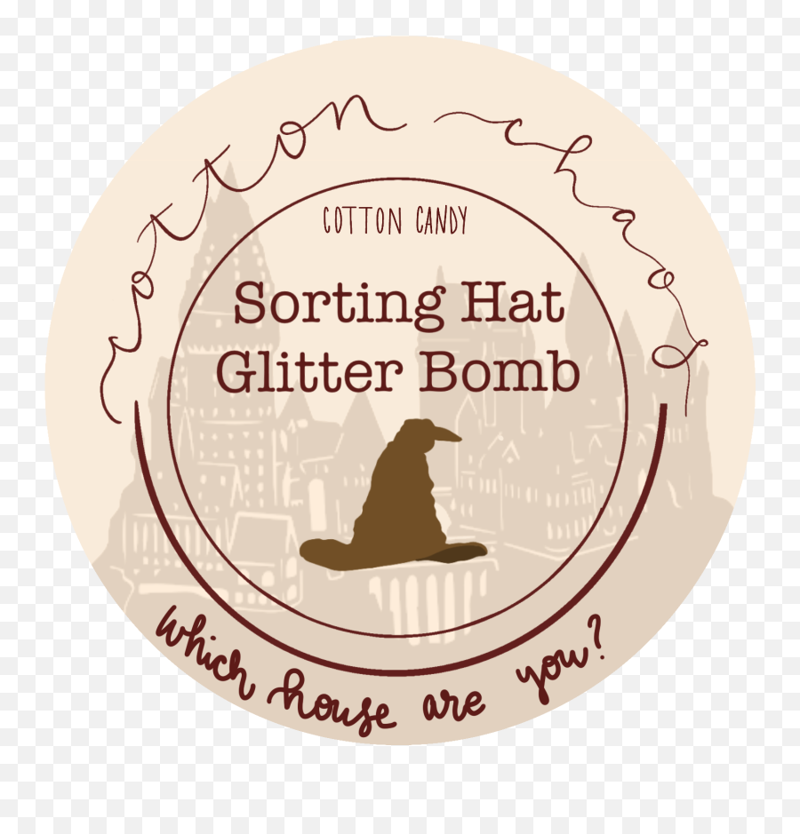 Sorting Hat Harry Potter Glitter Bomb Cotton Chaos Gourmet Emoji,Sorting Hat Png