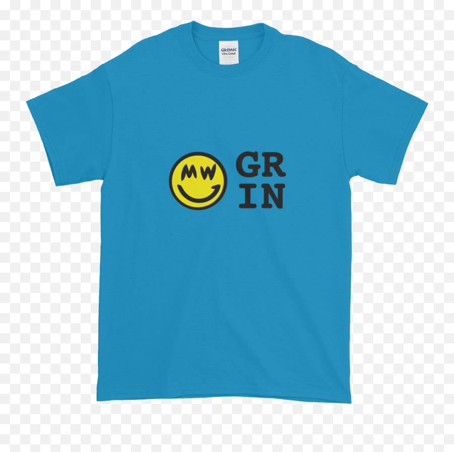Menu0027s Grin T Shirt Krypto Gear Krypto Threadz Emoji,Happy Face Logo