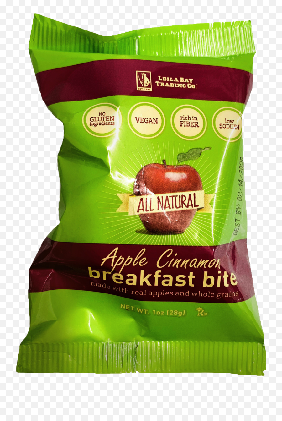 1 Oz Apple Cinnamon Breakfast Bites U2013 World Wide Gourmet Foods Emoji,Bitten Apple Png