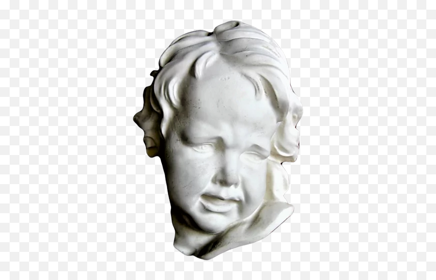 Crying Child Bust By Pierre Puget Emoji,Crying Kid Png