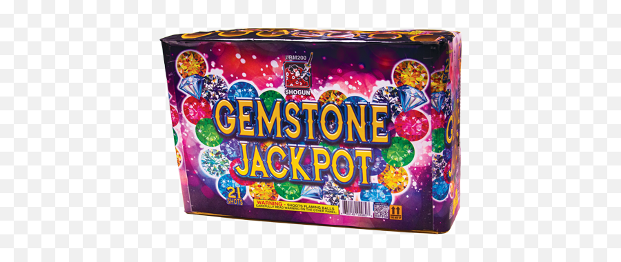 Gemstone Jackpot - 21 Shot Atlas Fireworks Emoji,Jackpot Png