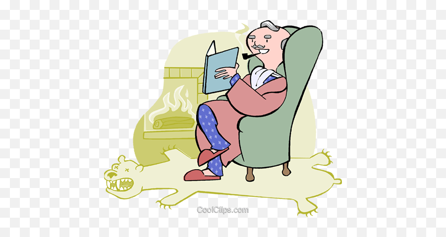 Man Reading Book By Fire Royalty Free Vector Clip Art Emoji,Person Reading Png