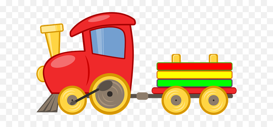Free Toy Train Clipart Download Free - Train Toy Cartoon Png Emoji,Train Clipart