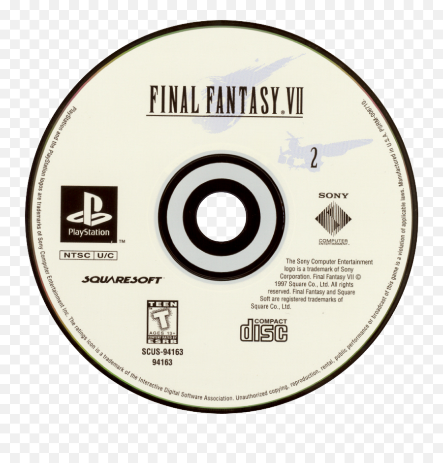 Final Fantasy Vii Details - Launchbox Games Database Twisted Metal 2 Playstation Disc Emoji,Ff7 Logo