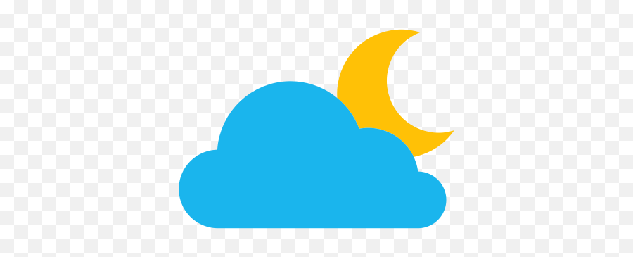 Crescent Half Half Moon Moon Night - Weather Ico Emoji,Weather Logo