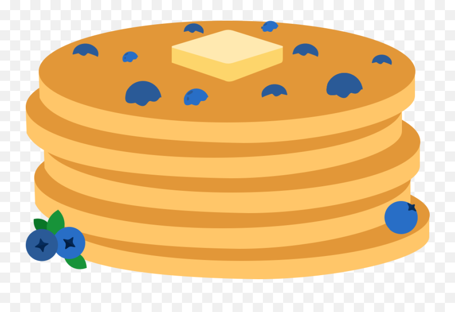 Pancakes Clipart Cook - Blueberry Pancake Clipart Emoji,Pancakes Clipart