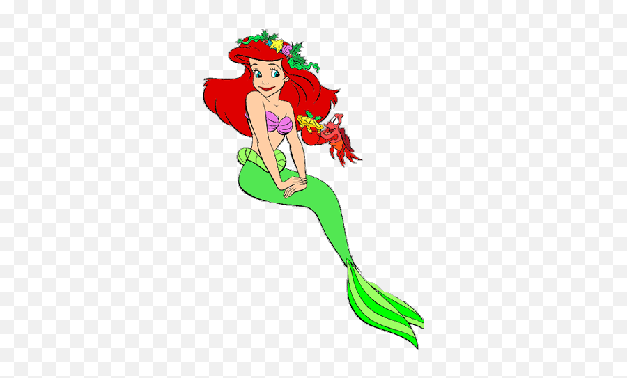 Little Mermaid Clipart - Mermaid Emoji,Little Mermaid Clipart