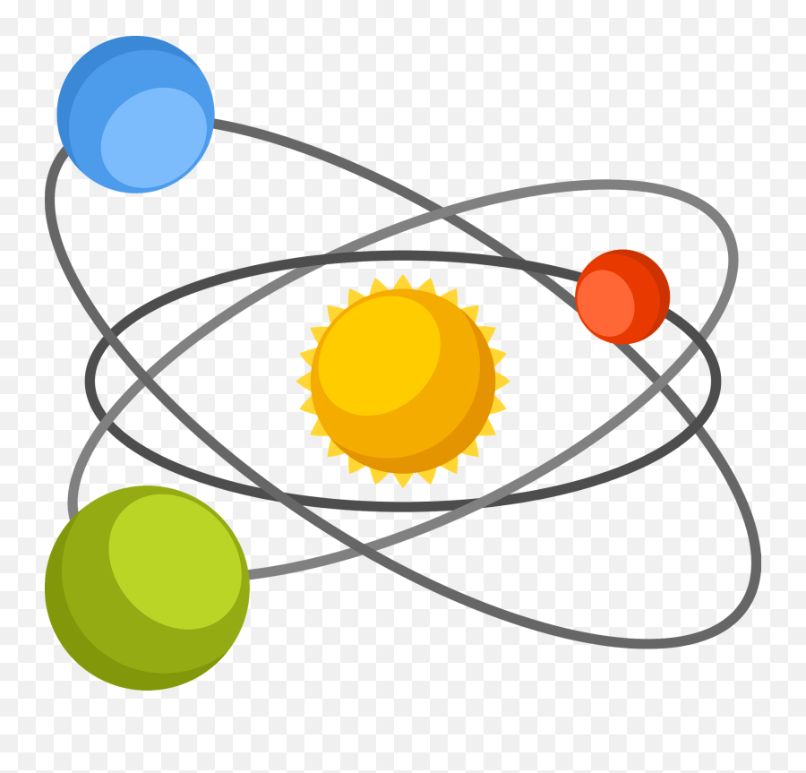 Solar System Clipart - Planets In The Solar System Clipart Transparent Emoji,Solar System Clipart