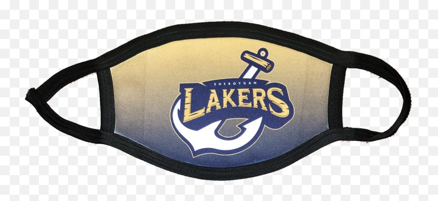 Sheboygan Lakers Hockey Logo Face Mask - Sheboygan Lakers Emoji,Lakers Logo
