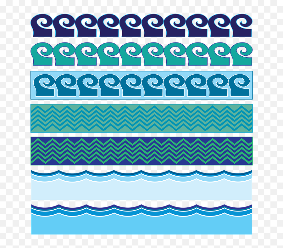 Ocean Waves Vector 9 Buy Clip Art - Wind Wave 720x720 Ocean Sea Border Png Emoji,Ocean Wave Png