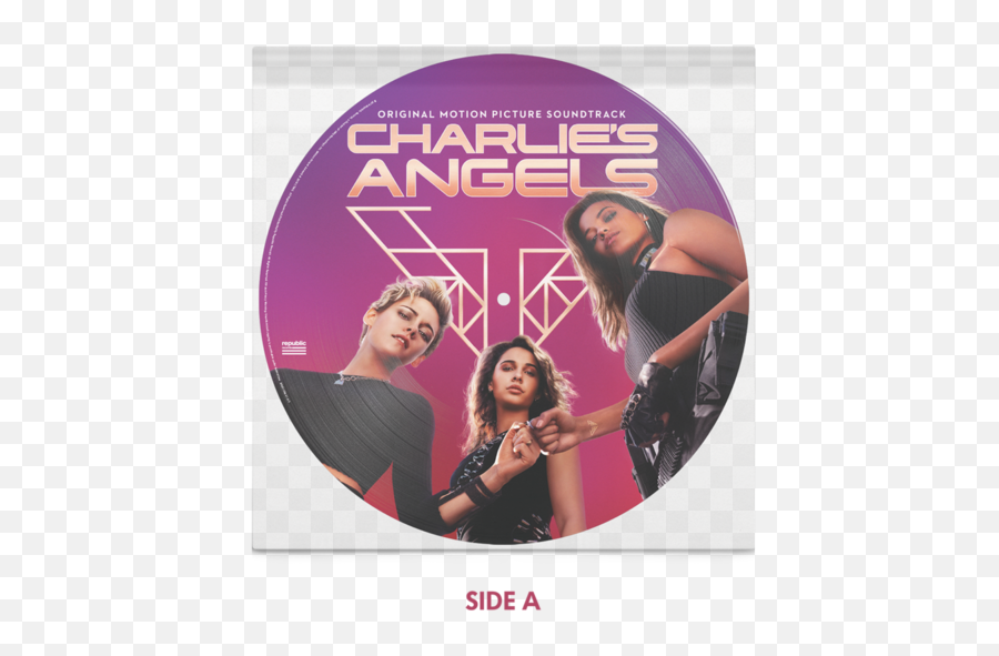 Various Artists - Angels Picture Disc Emoji,Charlie's Angels Logo
