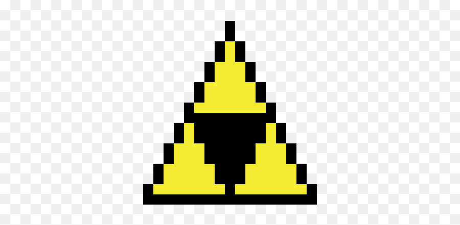 Triforce - Triforce Pixel Art Emoji,Triforce Png