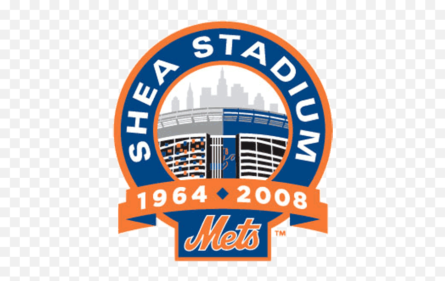 New York Mets Stadium Logo - National League Nl Chris Shea Stadium Logo Emoji,Mets Logo